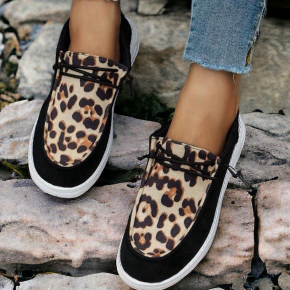 NWT Leopard Print lightweight shoe - Picture 4 of 4